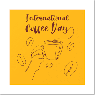 International Coffee Day Posters and Art